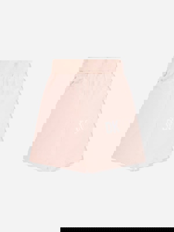 DKNY Kids Logo Bermuda Shorts in Pink