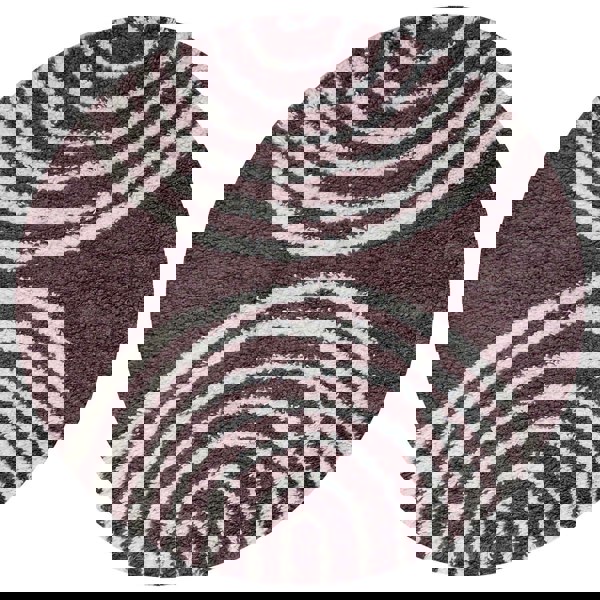 Moodi Shaggy Purple Rug, 30 mm soft & durable pile, warmth underfoot, scandinavian design | THE RUGS