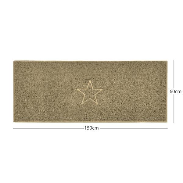 nicoman beige spaghetti indoor mat, multi colour options, free delivery, uk made