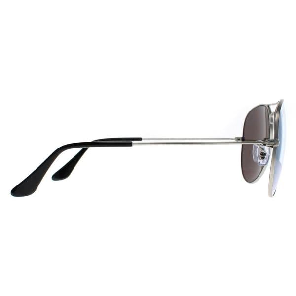 Ray-Ban Sunglasses Aviator 3025 019/W3 Silver Silver Mirror Polarized