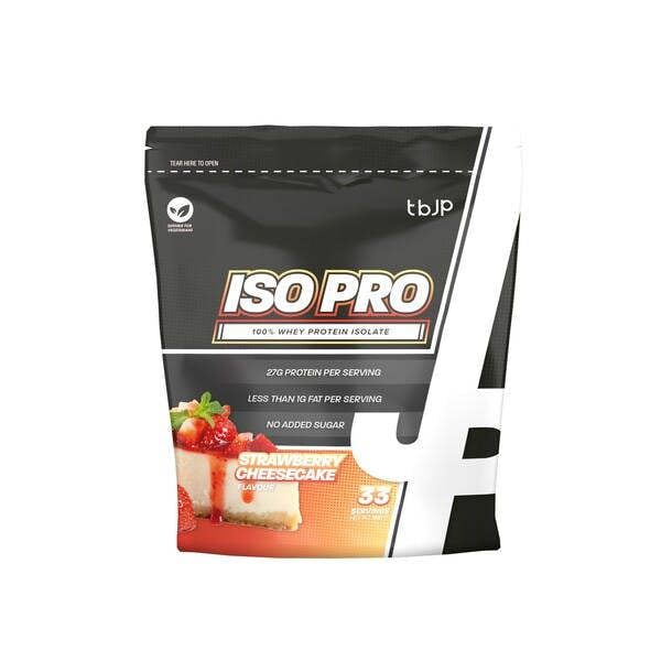 Trained by JP Iso Pro, Strawberry Cheesecake - 1000g