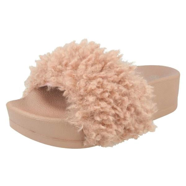 Spot On Ladies Spot On High Flatform Mule