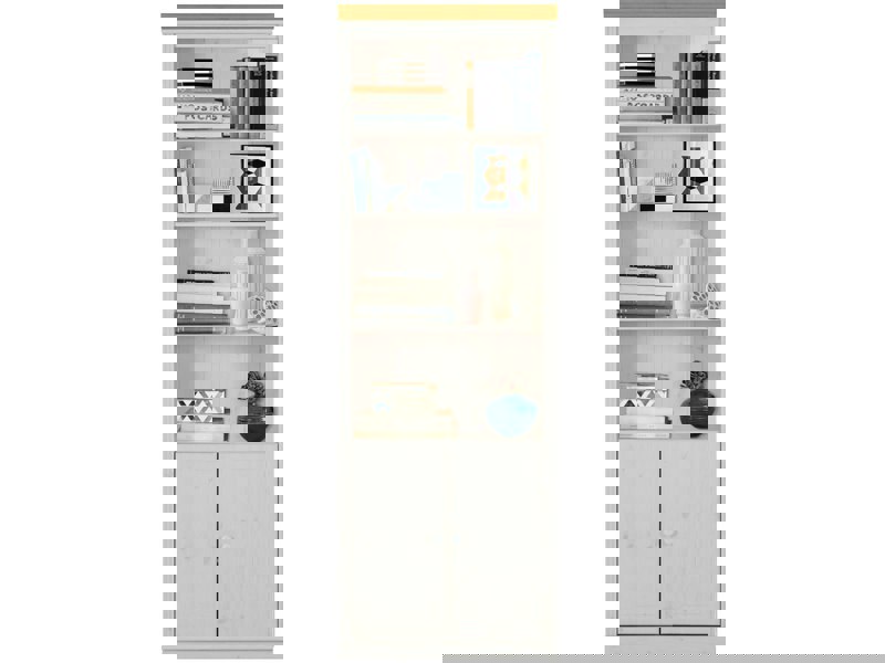 Dorel Home Anita Wall Unit E in white honey