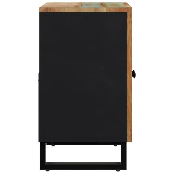 Berkfield Sink Cabinet 62x33x58 cm Solid Wood Reclaimed and Engineered Wood