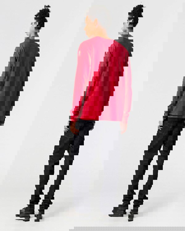 Parajumpers Kip Mens Long Sleeve T-Shirt - Red 527