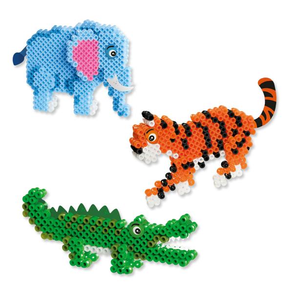 SES Creative Iron on Beads - Safari Animals