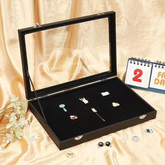 Havendro Display Case Shadow Box Badge Storage Display Storage