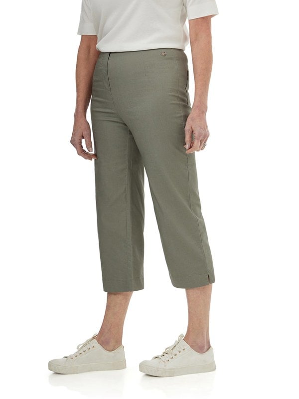 PennyPlain Wide Cropped Jegging - Sage Wash