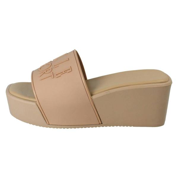 Elle Sport Ladies Elle Sport Wedge Platform Slip On Sliders F90149