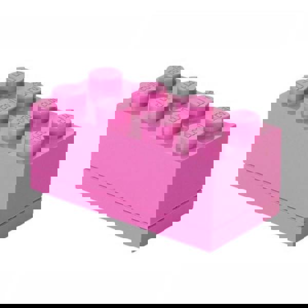 LEGO Mini Box 8 Storage Brick Pink