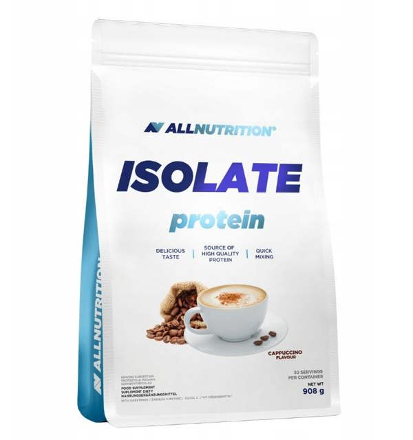 Allnutrition Isolate Protein, Cappuccino - 908g
