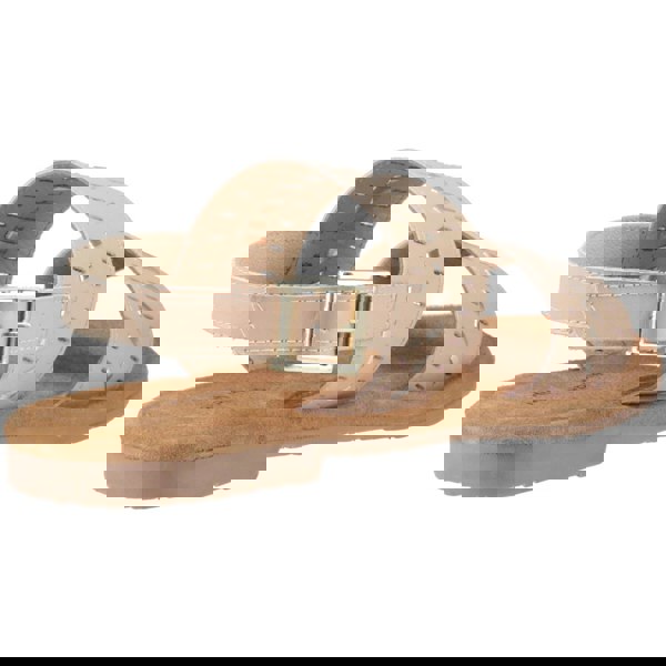 Hush Puppies Hadley Leather Women's Nude Sandals
