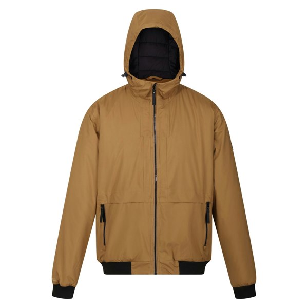 Regatta Mens Renly Hooded Waterproof Jacket - Umber