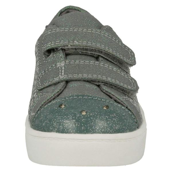 Clarks Girls Clarks Casual Canvas Shoes Pattie Lola