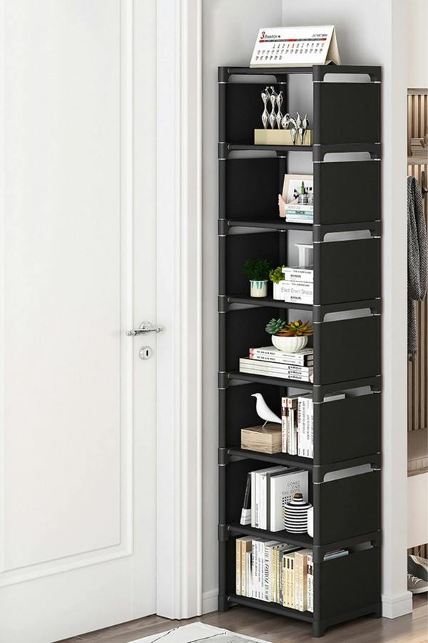 Living and Home 8 Tiers Shoe Rack for Home Entrance Shoe Storage Cabinet with Large Capacity Shoe Box