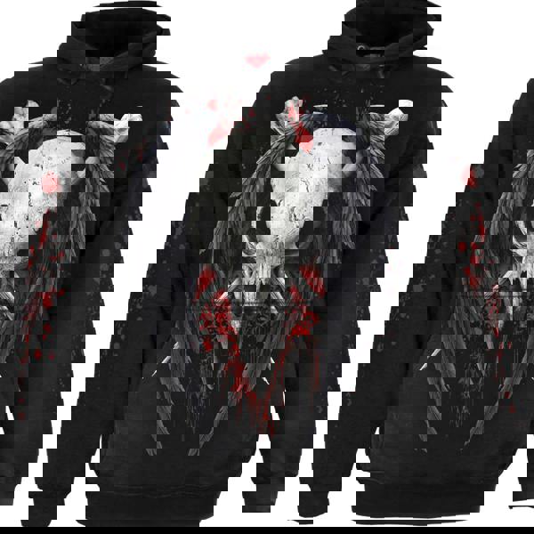 DEATH RAVEN - Hoody Black