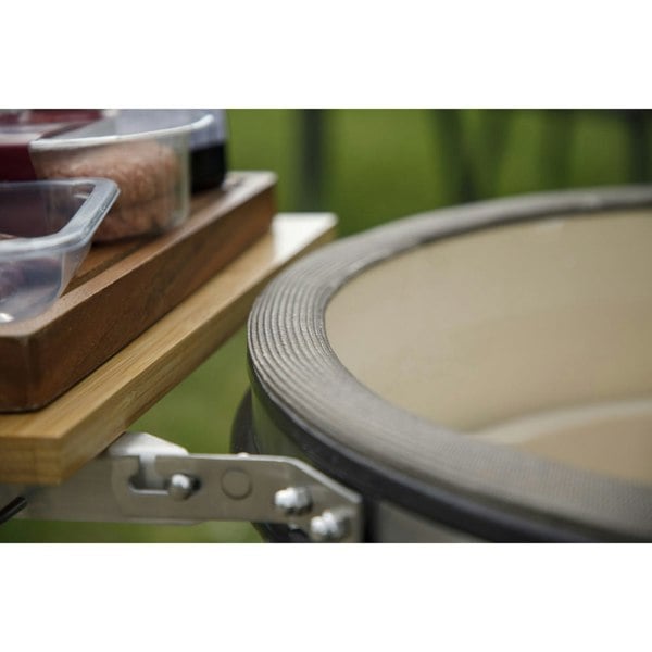 56cm Ceramic Kamado Egg BBQ Grill & Smoker - Charcoal & Wood Fired Garden Cooker - LoopsDirect