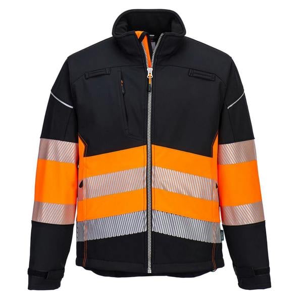 PW3 Hi-Vis Class 1 Softshell (3L) - Hi-Vis Trousers