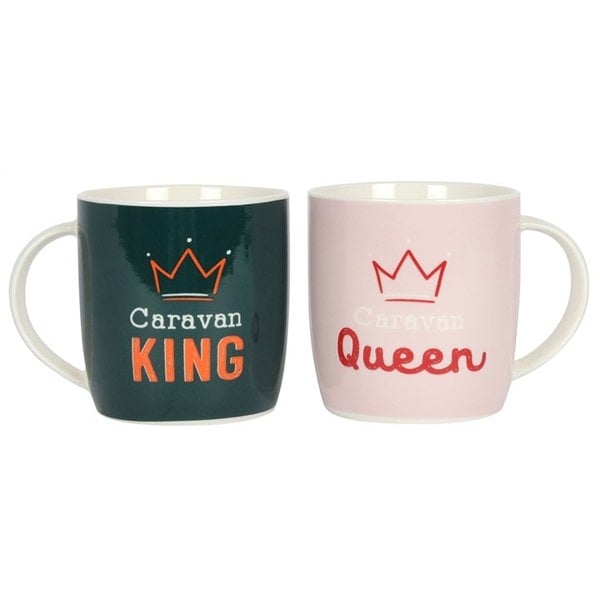 Serano Caravan King and Queen Mug Set