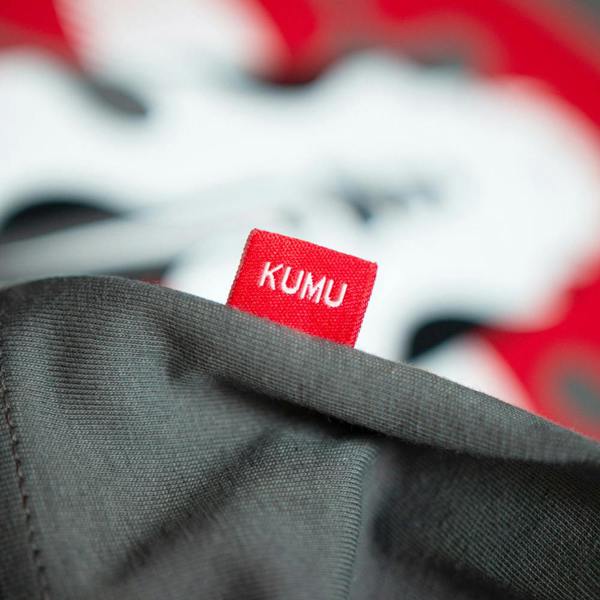 Kumu Rising Sun Tee Grey