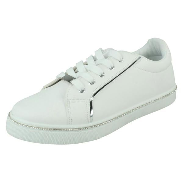 Spot On Ladies Spot On Casual Trainers F7189