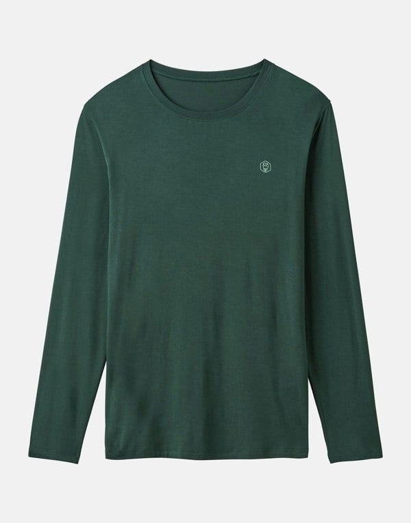 British Boxers Men's Bamboo Pyjama Set - Pine Forest