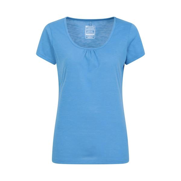 Mountain Warehouse Womens/Ladies Agra Quick Dry T-Shirt - Bright Blue - 