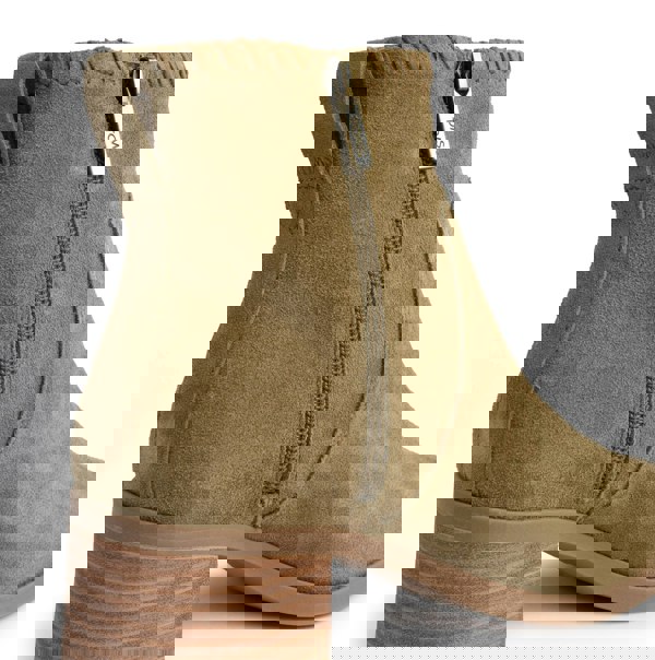 TOMS DELILAH Womens Ankle Boots Olive