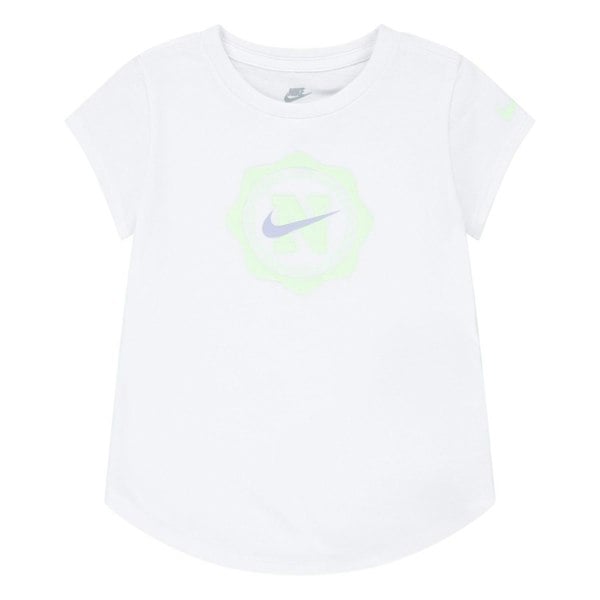 Nike Girls Prep In Your Step T-Shirt - White