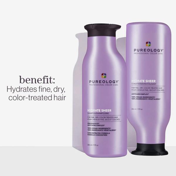 Pureology Hydrate Sheer Shampoo 1000ml - Additional 4