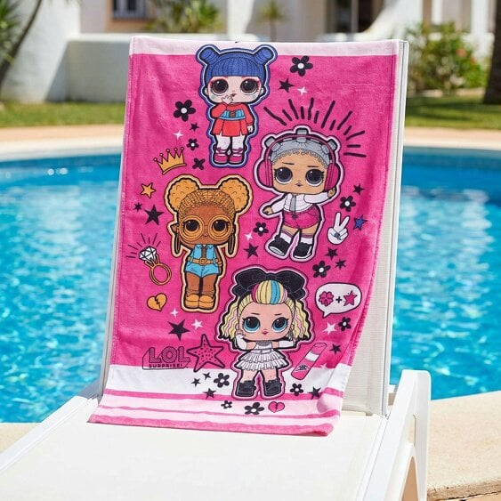 LOL Surprise L.O.L. Surprise! Bath Beach Towel 70 x 140 cm Pink