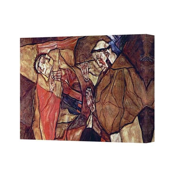 Benjamin Tate Design Abstract Cubist Canvas Wall Art Print 3555 For Modern Home Decor