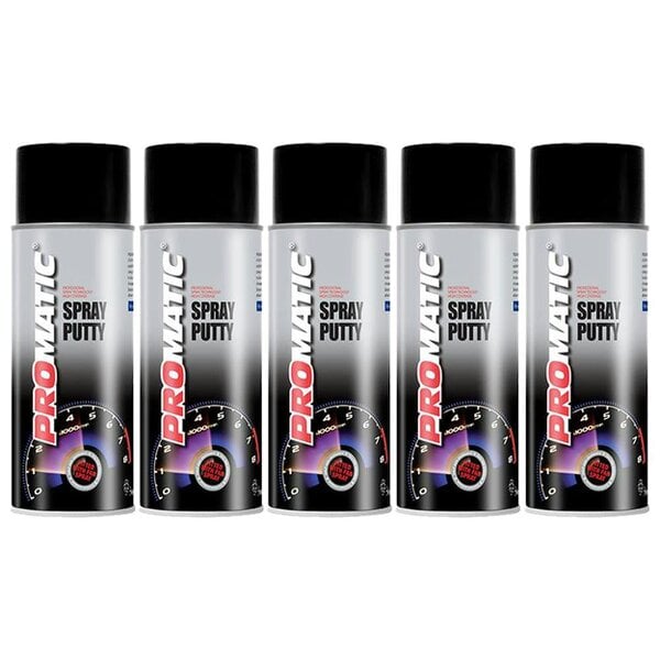 Promatic 5X Promatic Spray Putty Spray Paint 400ml