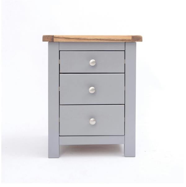 Mirano 3 Drawer Bedside Table
