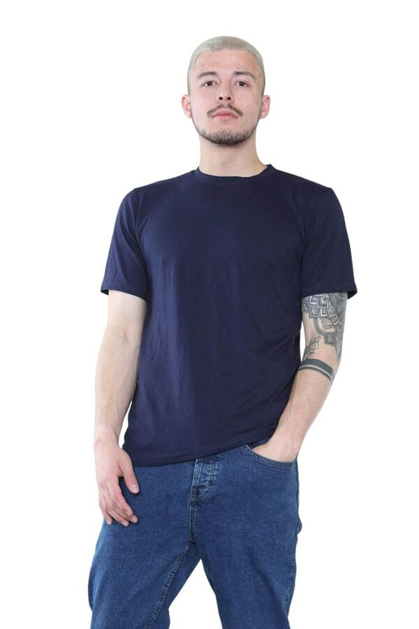 Navy Crew Neck T-Shirt