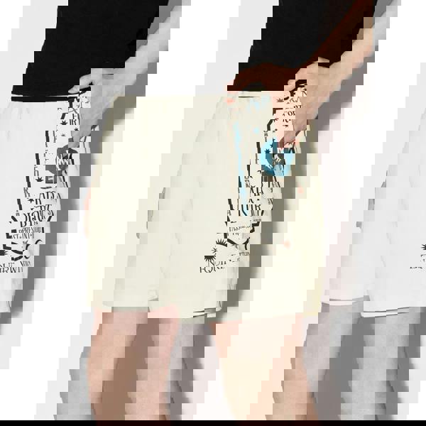 Amiri Fortune Swim Shorts   in  Light Brown