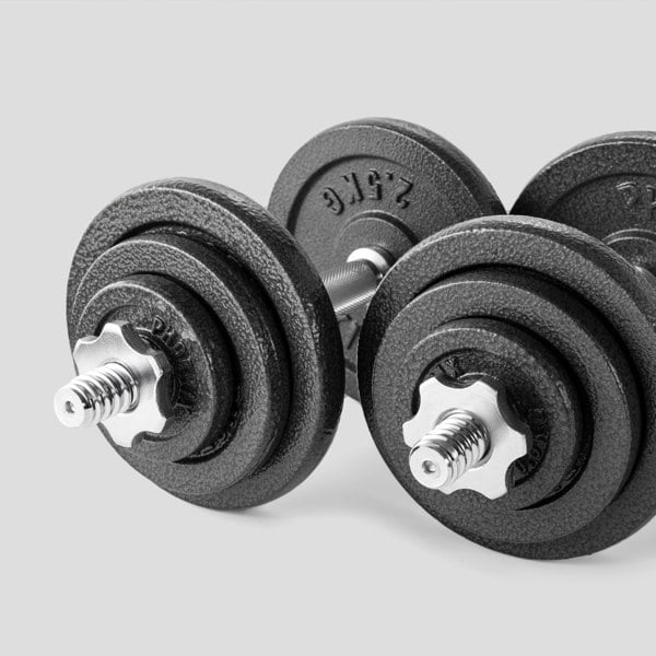 Phoenix Fitness 20KG Adjustable Dumbbell and Barbell Set - Versatile Strength Training Equipment