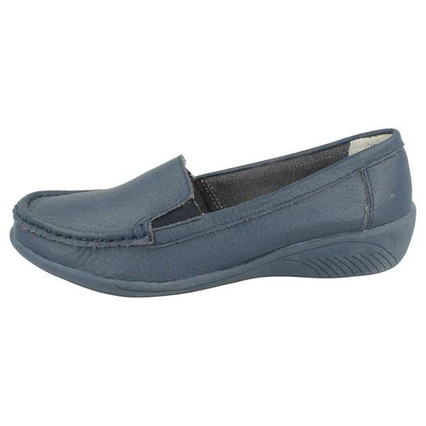 Eaze Ladies Eaze Low Wedge Casual Shoes