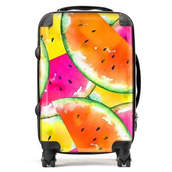 Warren Reed Watermelon Design Suitcase