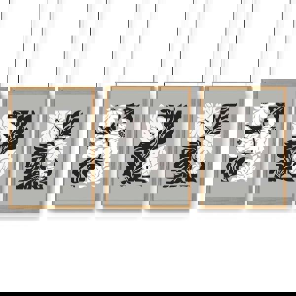 Posters For Bathrooms | Set of 3 Botanical Wall art Prints