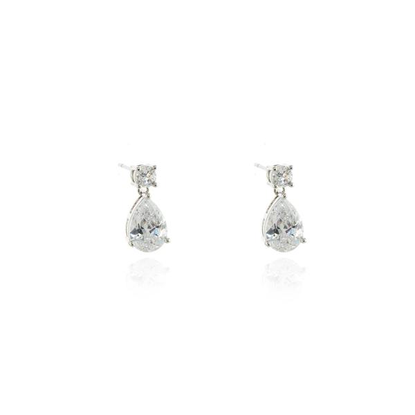 Cachet London Sheri Silver Drop Earrings