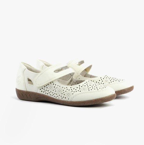 Rieker 47675-80 Womens Shoes - White