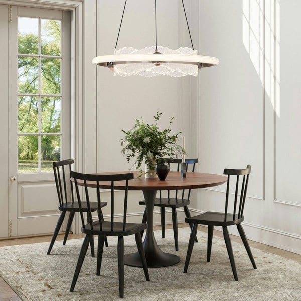 Lightsin Modern Ceiling Pendant Light with Aluminum and Acrylic Design Lightsin UK 