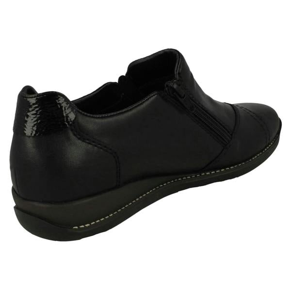 Rieker Ladies Rieker Zip Fastening Full Shoe 44277