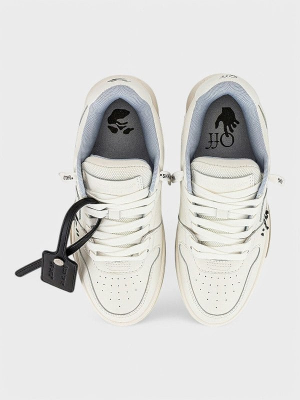 Off - White Out Of Office Low "For Walking" White Black - Supplied FashionOff - White