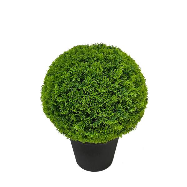 Artificial Cypress Topiary Ball - 30cm - Evergreenery