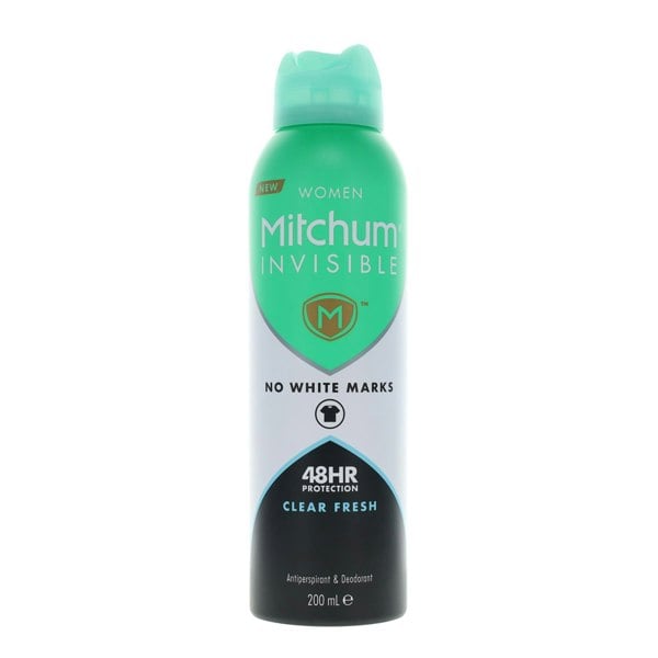 Mitchum Women Invisible 48H Antiperspirant Clear Fresh 200ml