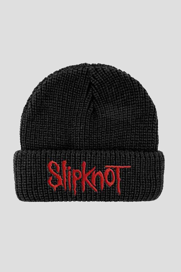 Slipknot Band Logo Mask Beanie Hat