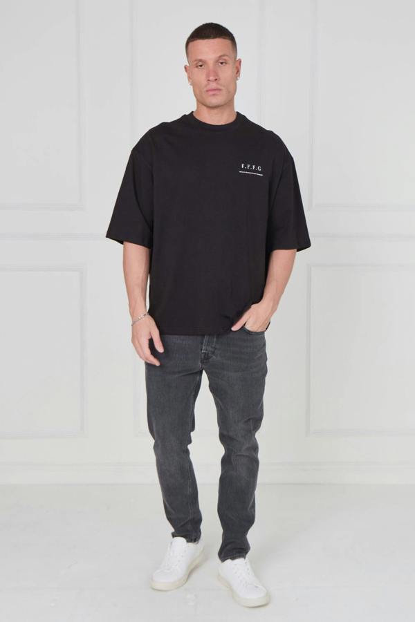 Men’s Oversized Heavyweight T-Shirt – “Forever Forward. Forever Grateful.”