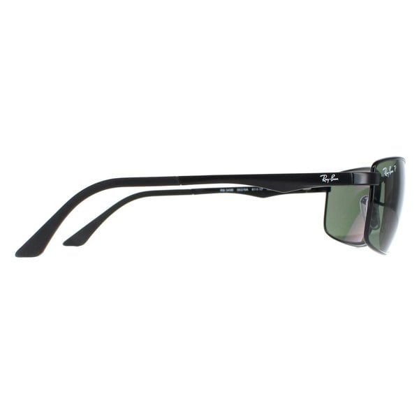Ray-Ban Sunglasses 3498 002/9A Black Polarized Green